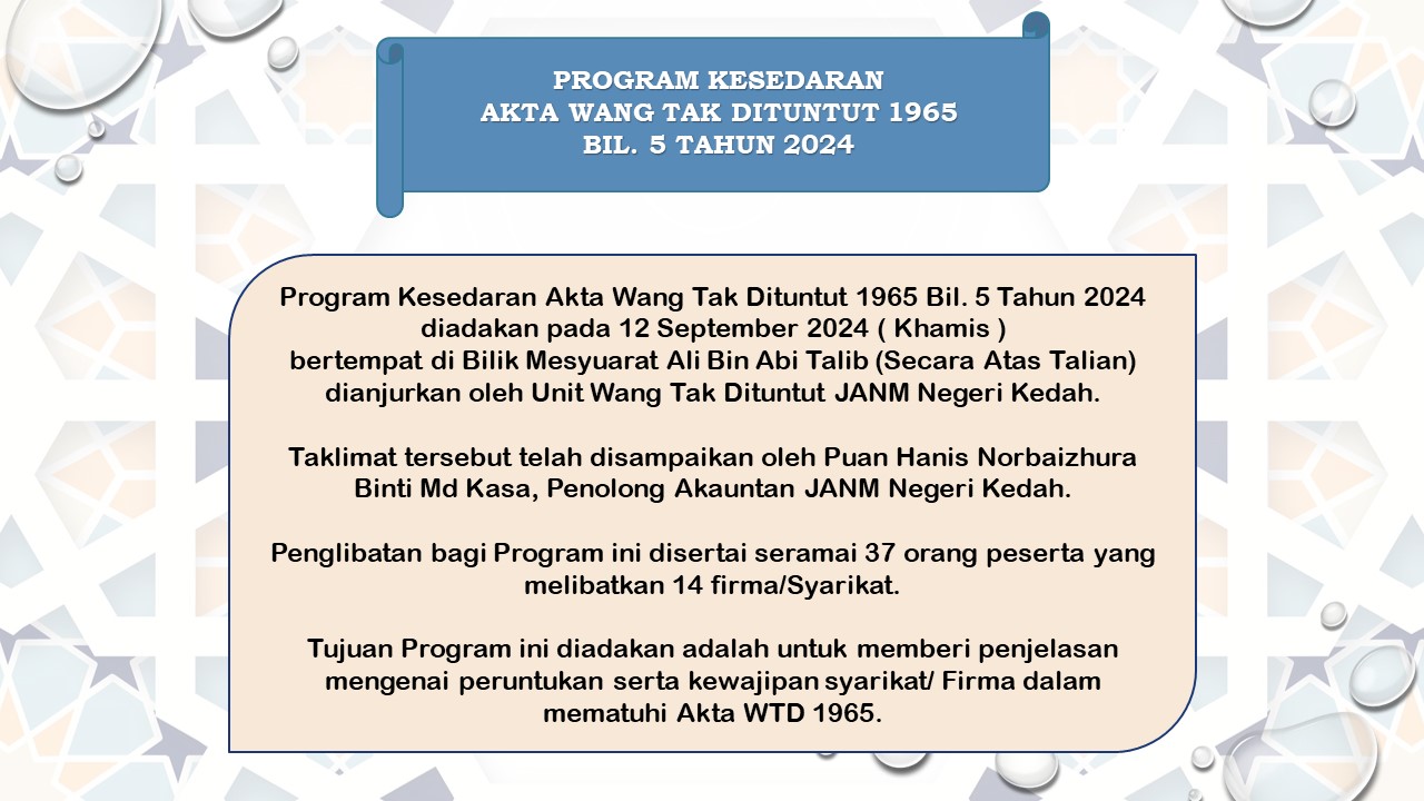 TAKLIMAT WTD BIL52024 1